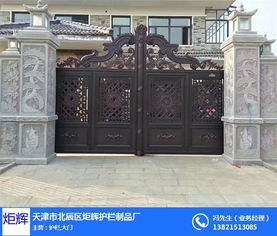 打造非凡門面，首選河西鋁藝大門——炬輝護(hù)欄品質(zhì)保障